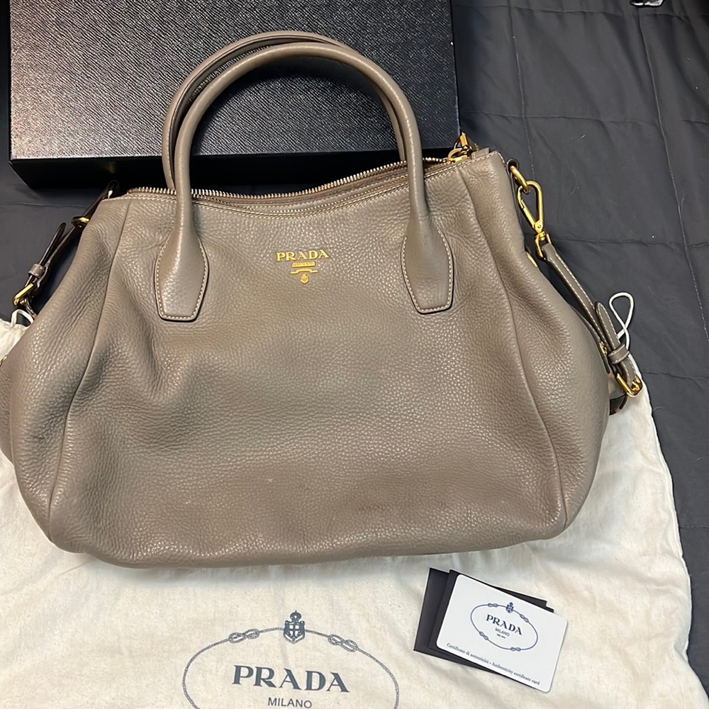 Authentic Prada Satchel Bag